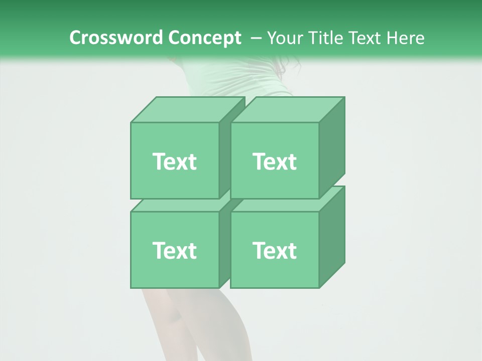 Performance Posing Beautiful PowerPoint Template
