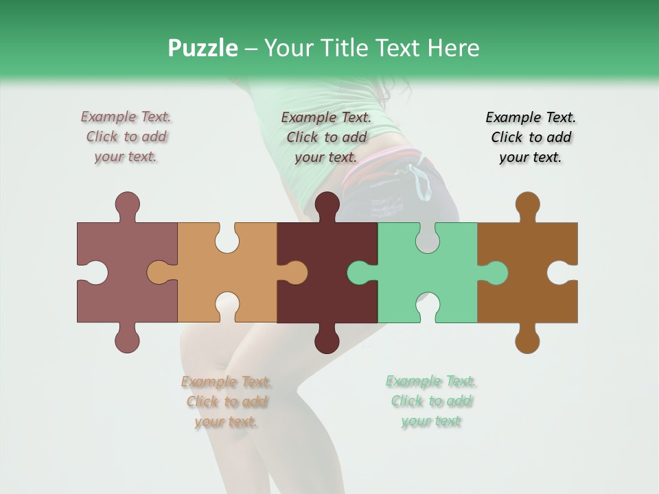 Performance Posing Beautiful PowerPoint Template