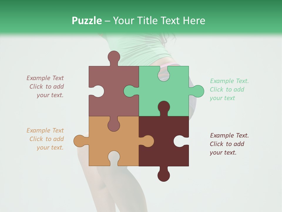 Performance Posing Beautiful PowerPoint Template