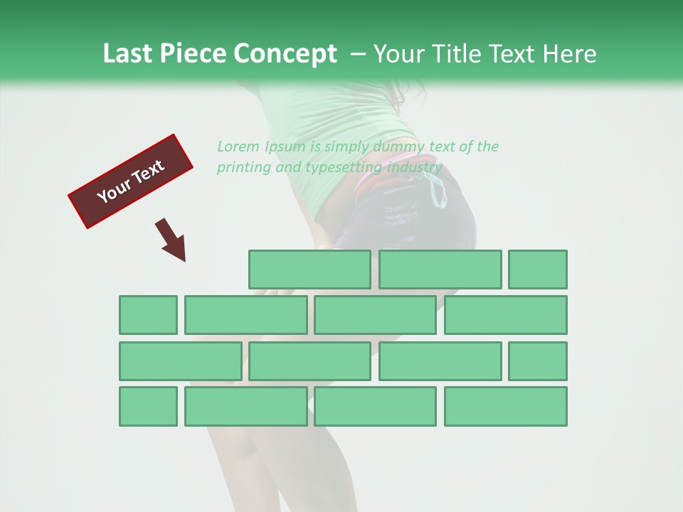 Performance Posing Beautiful PowerPoint Template