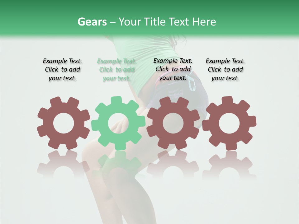 Performance Posing Beautiful PowerPoint Template