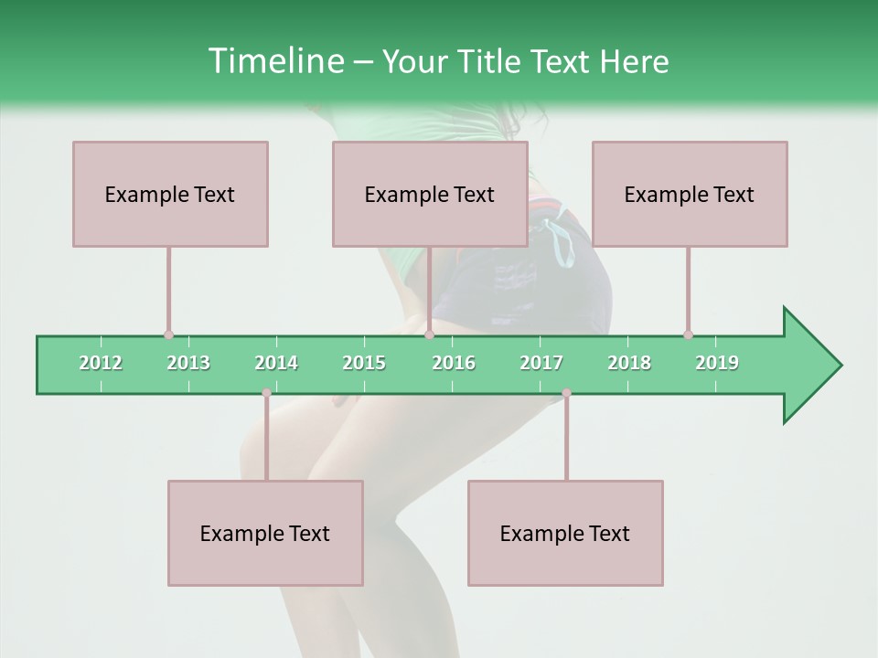 Performance Posing Beautiful PowerPoint Template