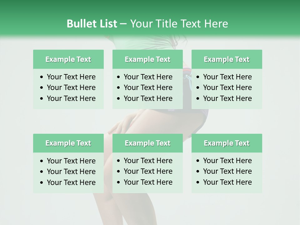 Performance Posing Beautiful PowerPoint Template