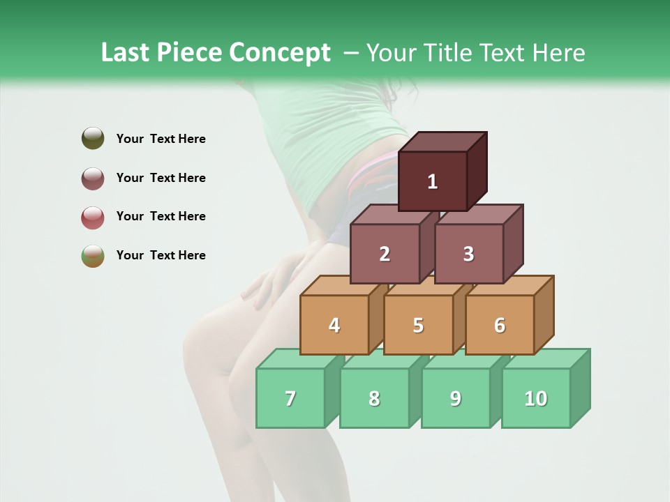 Performance Posing Beautiful PowerPoint Template