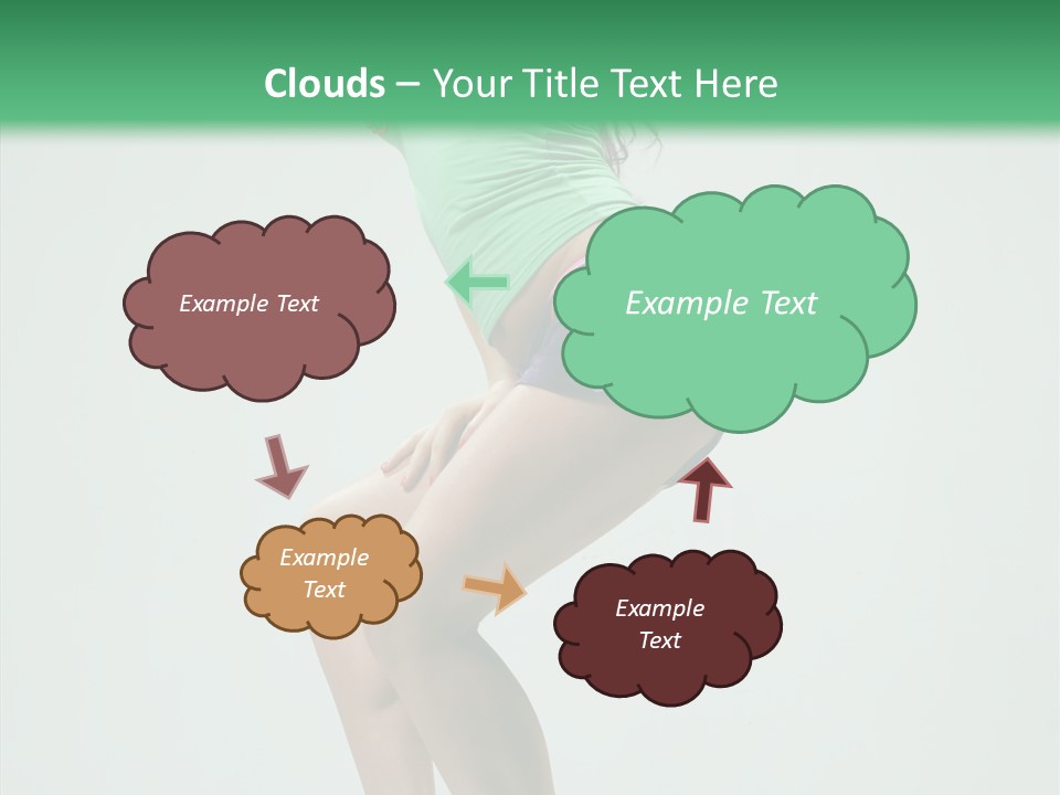 Performance Posing Beautiful PowerPoint Template