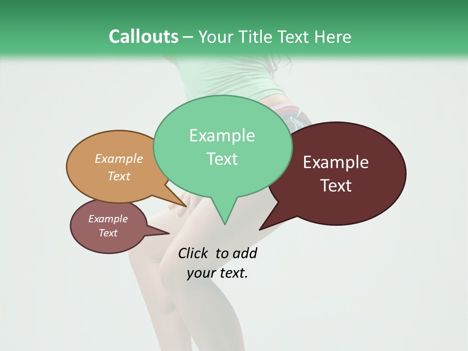 Performance Posing Beautiful PowerPoint Template