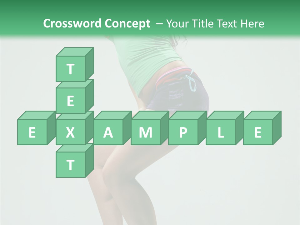 Performance Posing Beautiful PowerPoint Template