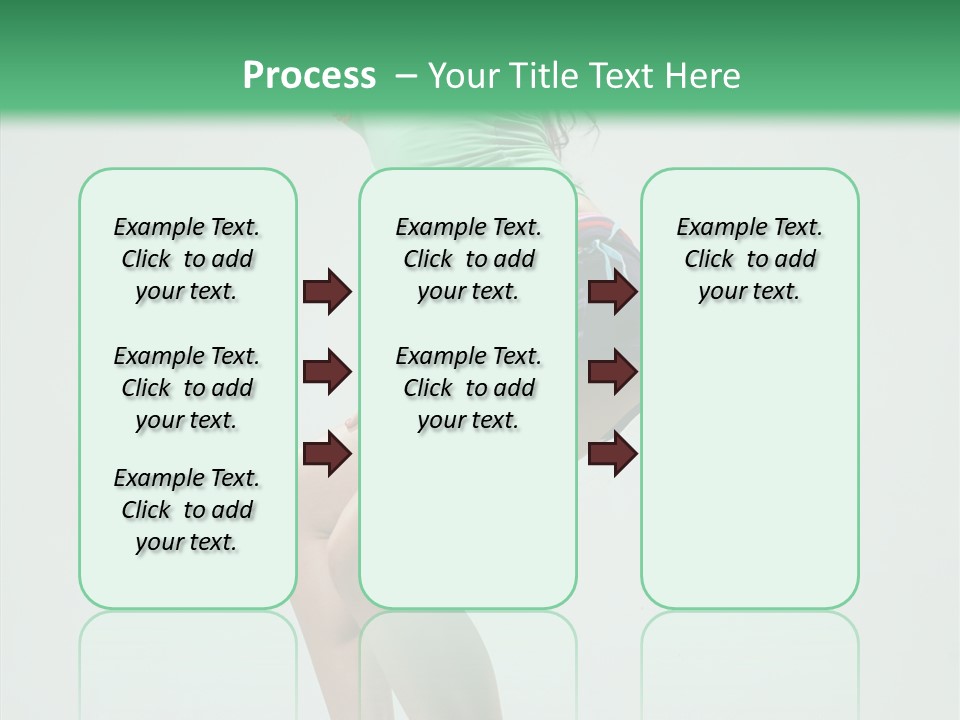 Performance Posing Beautiful PowerPoint Template