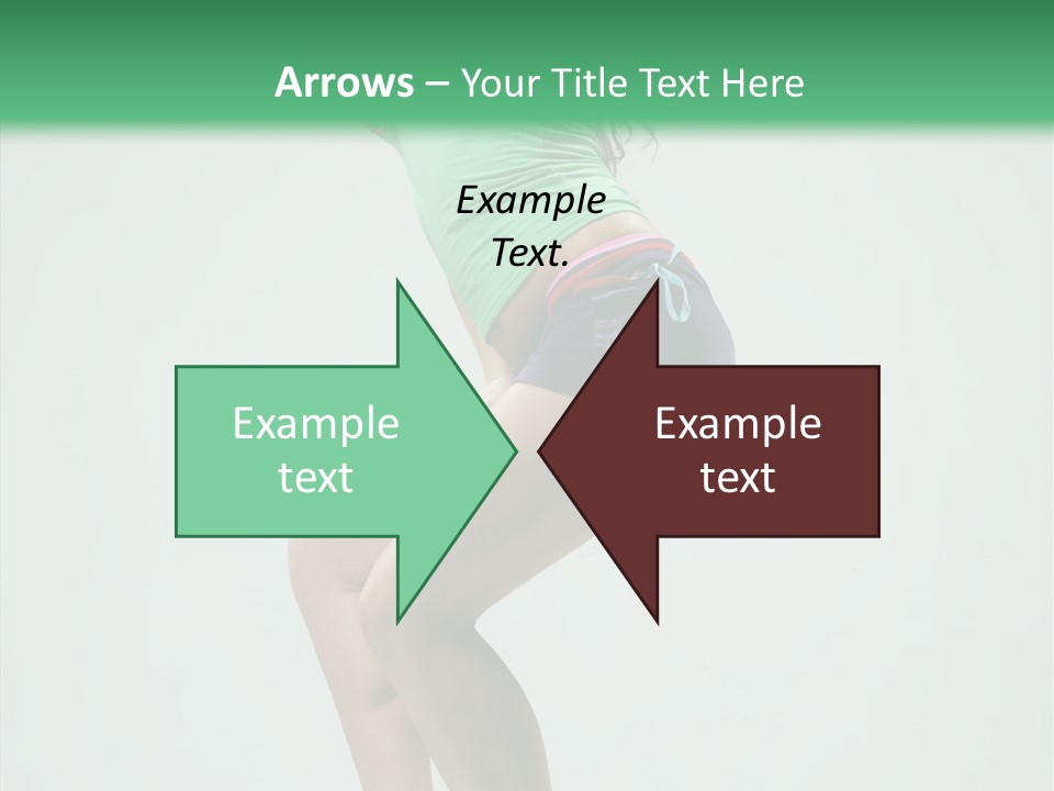 Performance Posing Beautiful PowerPoint Template