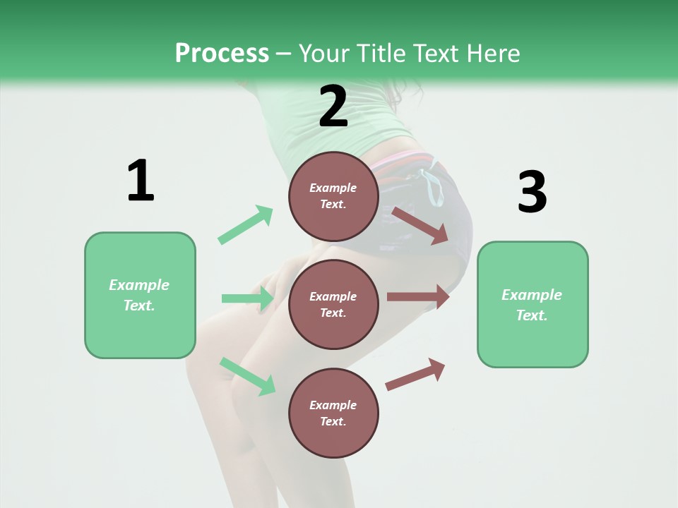 Performance Posing Beautiful PowerPoint Template