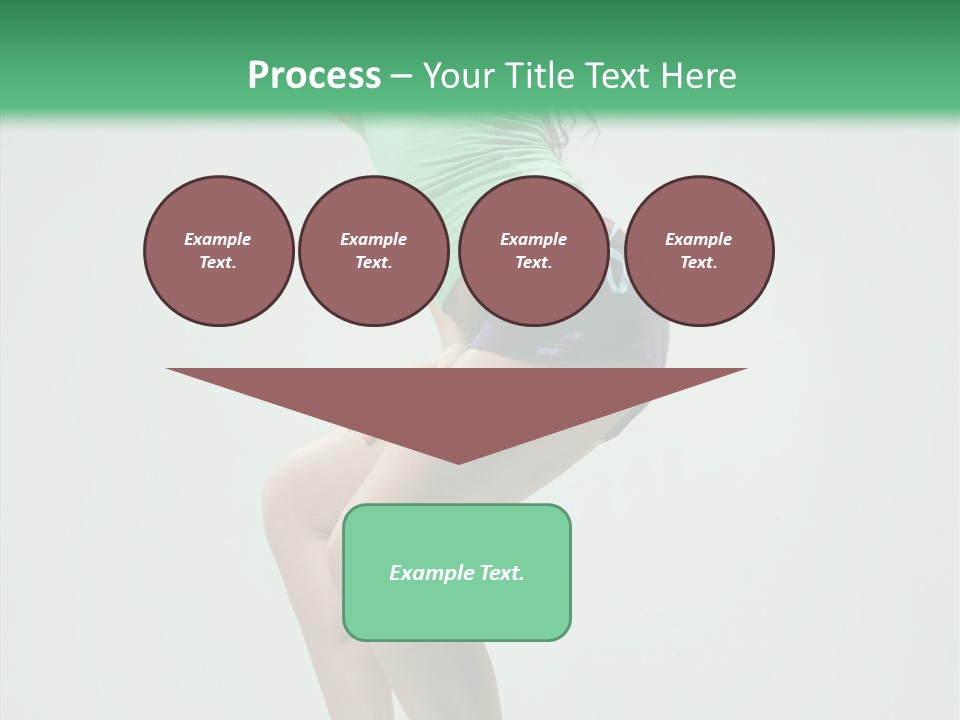 Performance Posing Beautiful PowerPoint Template