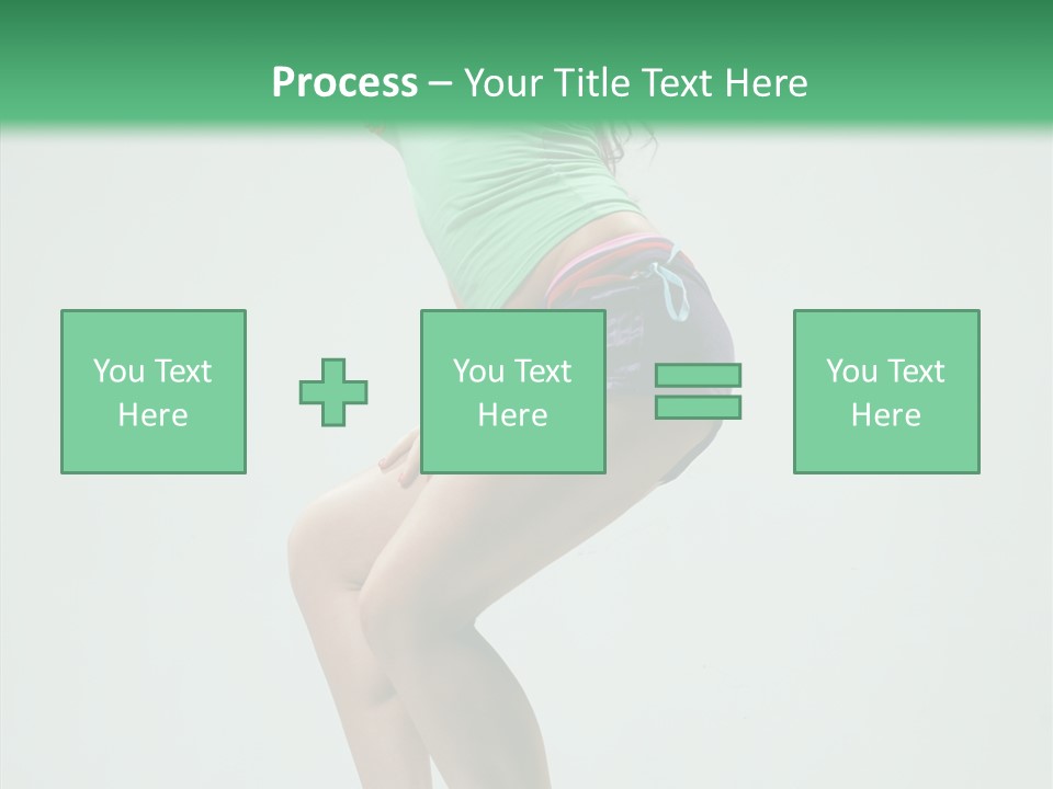 Performance Posing Beautiful PowerPoint Template