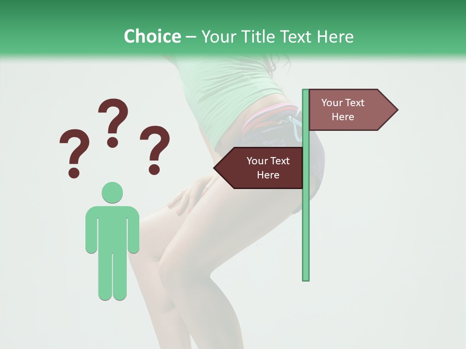 Performance Posing Beautiful PowerPoint Template