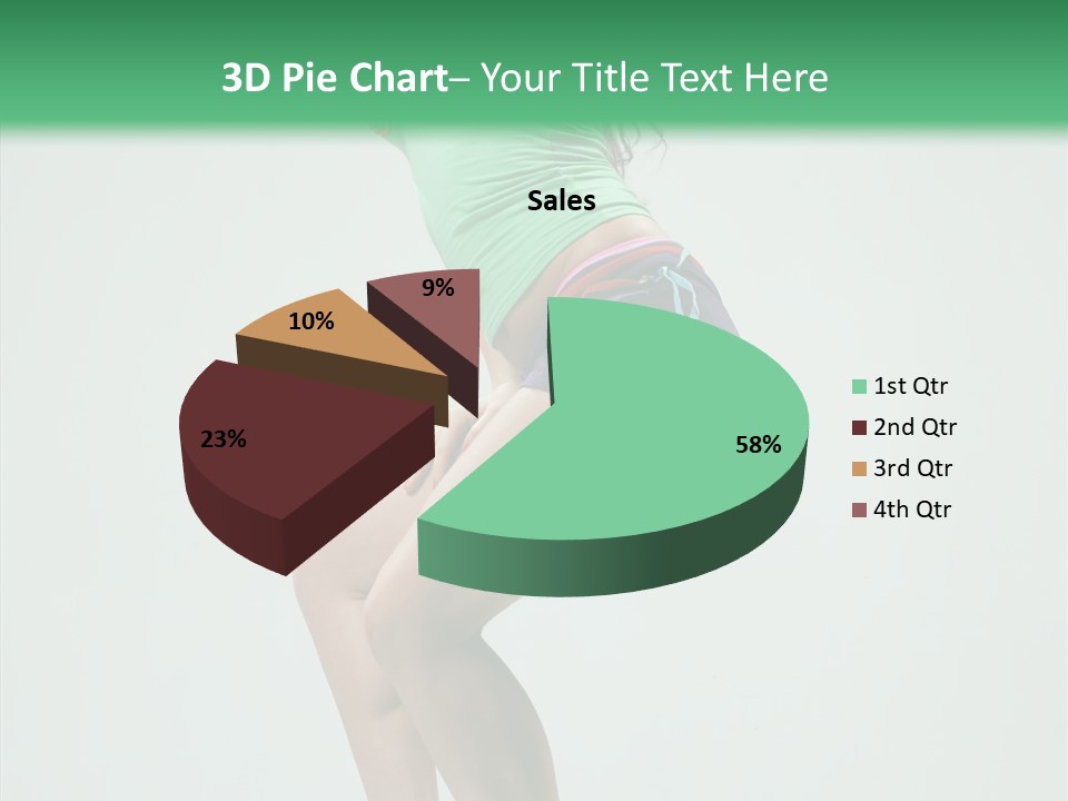 Performance Posing Beautiful PowerPoint Template