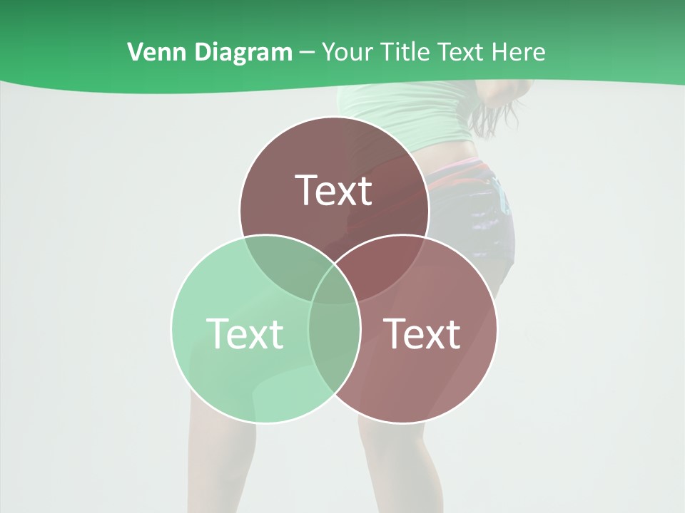 Style Women Aerobics PowerPoint Template