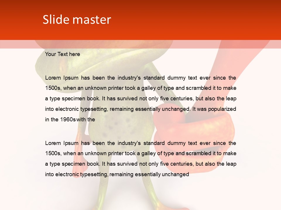 Nature Toes Ecosystem PowerPoint Template