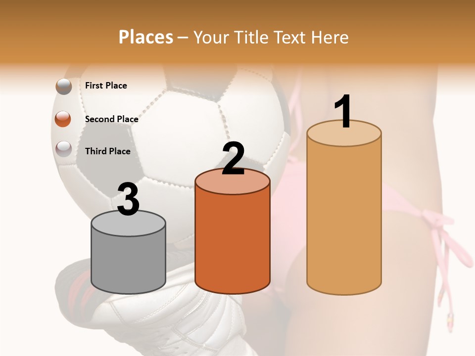 Player Sports Hold PowerPoint Template