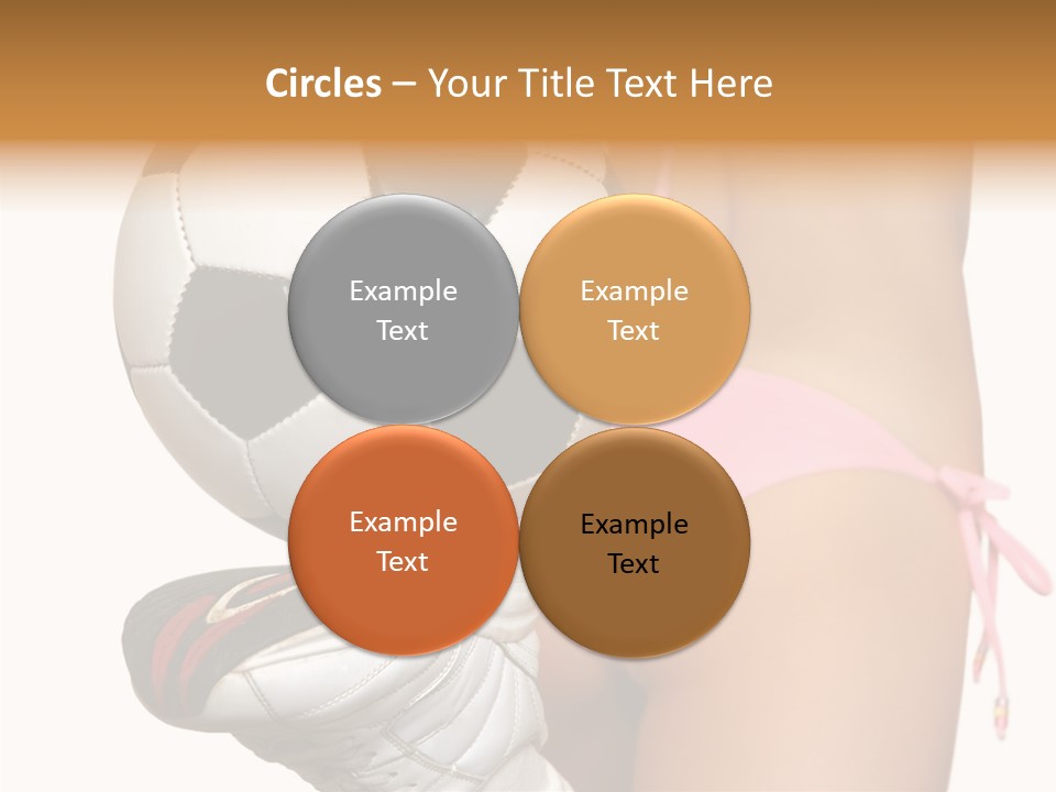 Player Sports Hold PowerPoint Template