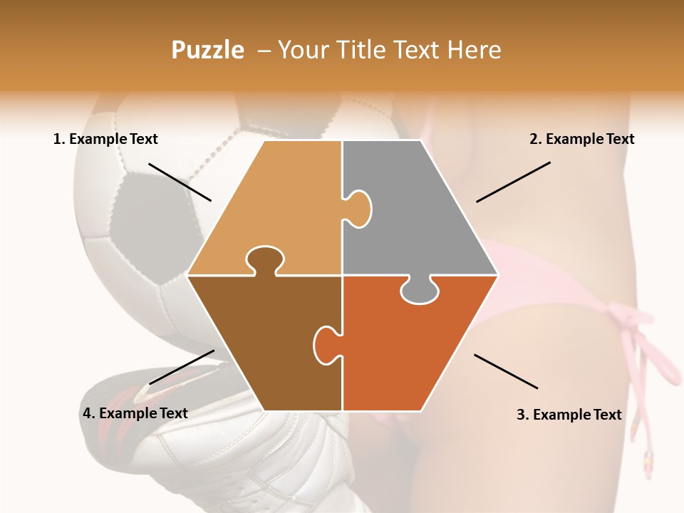 Player Sports Hold PowerPoint Template