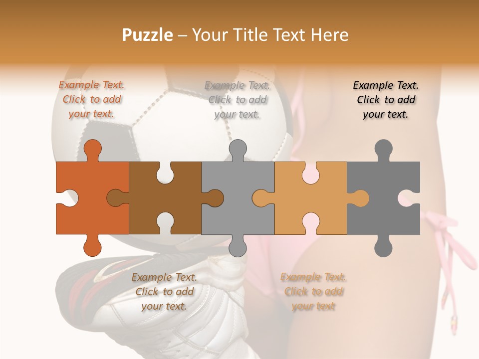 Player Sports Hold PowerPoint Template
