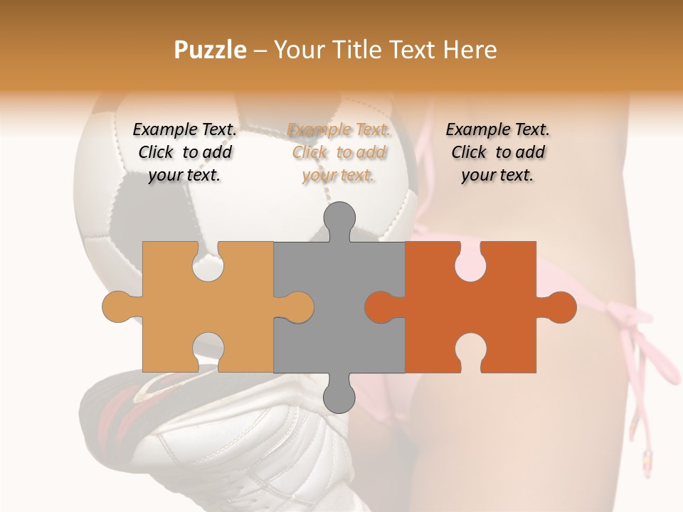 Player Sports Hold PowerPoint Template