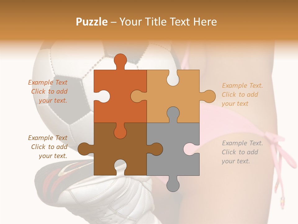 Player Sports Hold PowerPoint Template