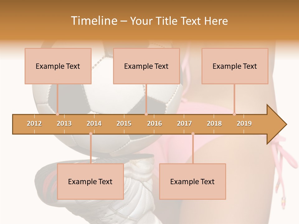Player Sports Hold PowerPoint Template