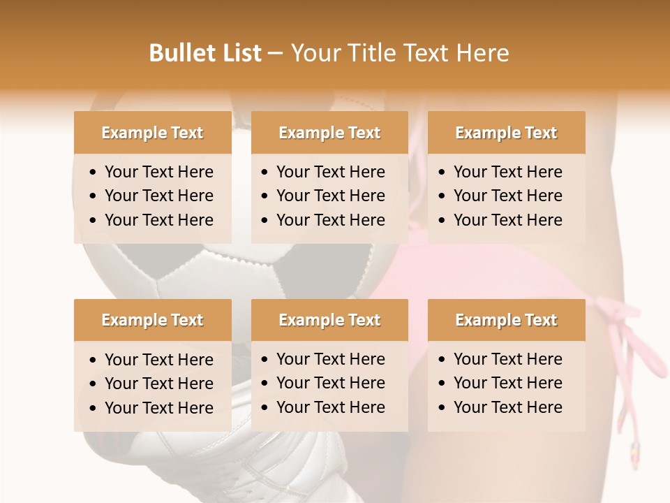 Player Sports Hold PowerPoint Template