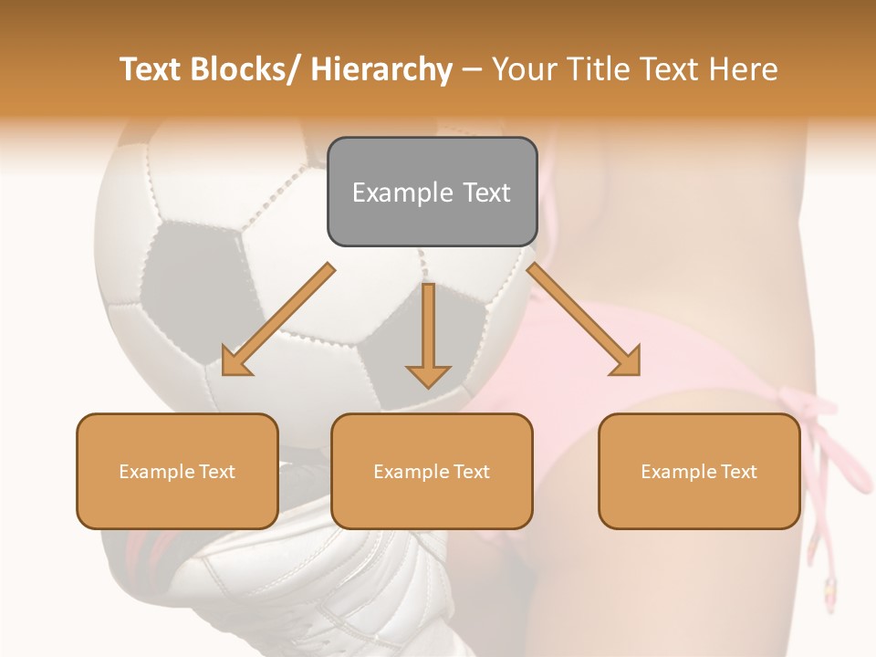 Player Sports Hold PowerPoint Template
