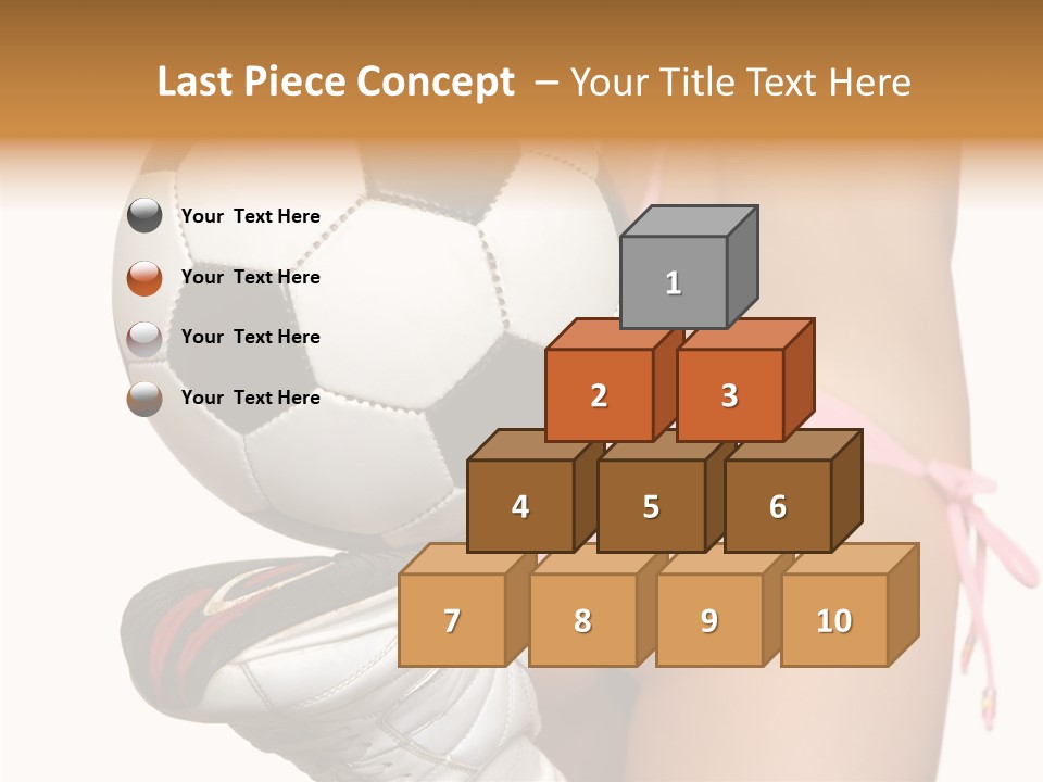 Player Sports Hold PowerPoint Template
