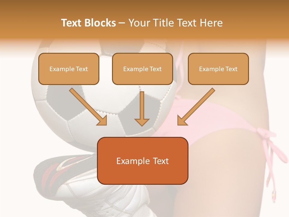 Player Sports Hold PowerPoint Template