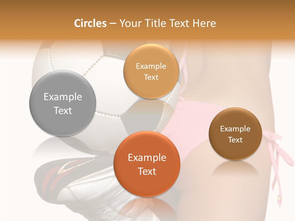 Player Sports Hold PowerPoint Template