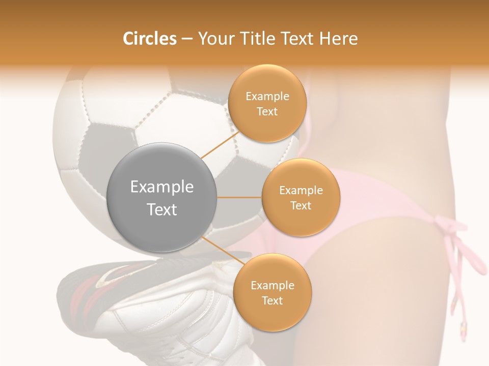 Player Sports Hold PowerPoint Template