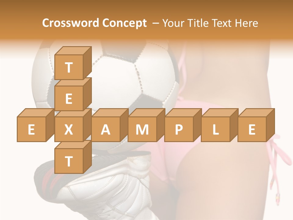Player Sports Hold PowerPoint Template