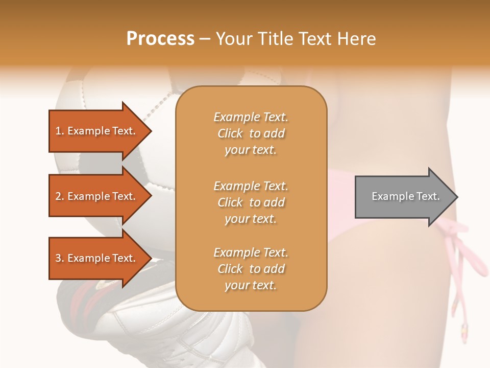 Player Sports Hold PowerPoint Template
