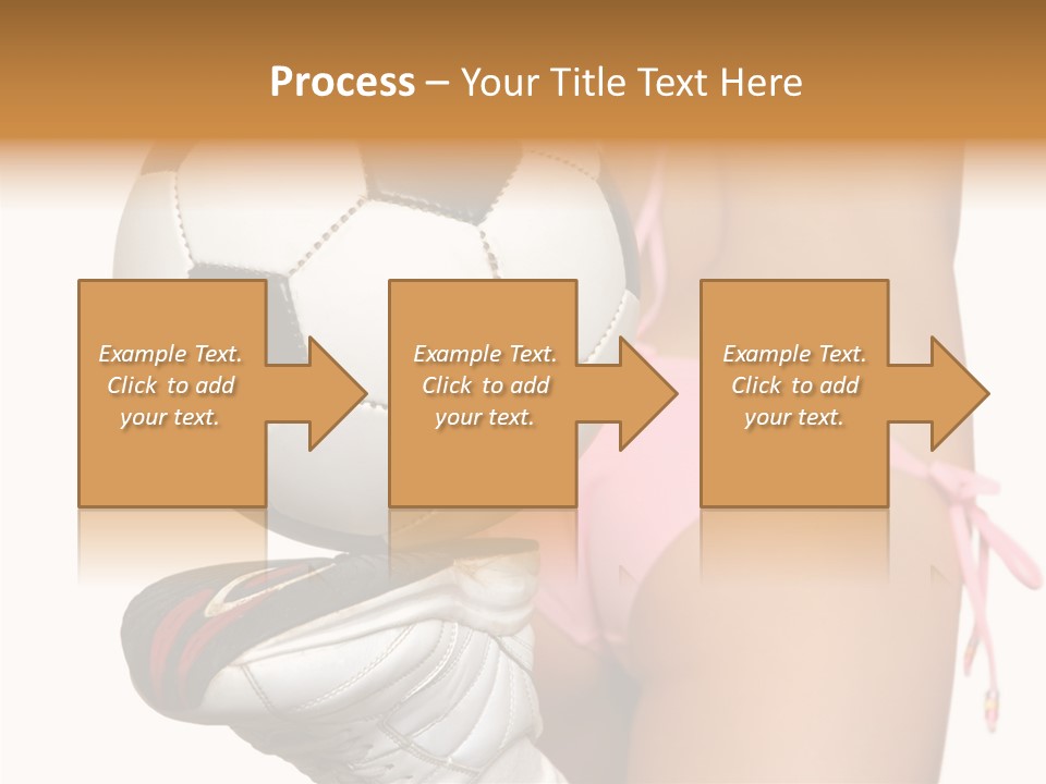 Player Sports Hold PowerPoint Template