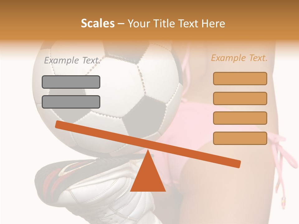 Player Sports Hold PowerPoint Template