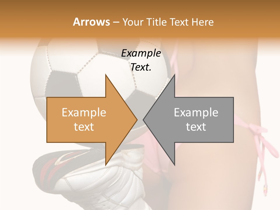 Player Sports Hold PowerPoint Template
