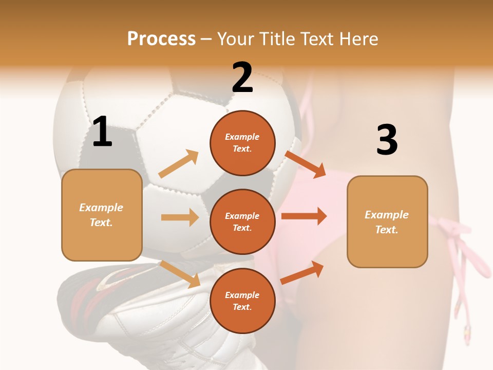 Player Sports Hold PowerPoint Template
