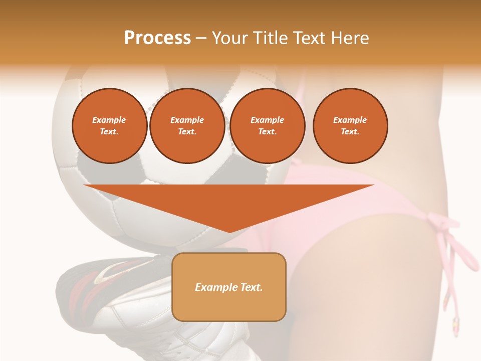 Player Sports Hold PowerPoint Template