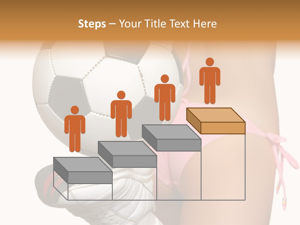 Player Sports Hold PowerPoint Template