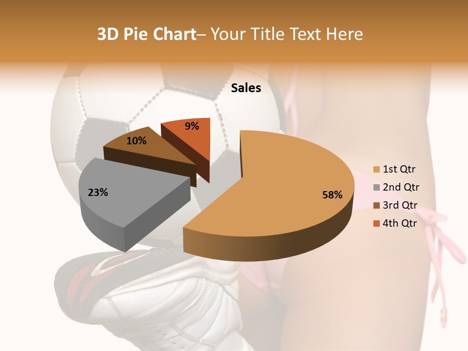 Player Sports Hold PowerPoint Template