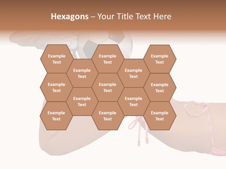 Butt Fit Soccer PowerPoint Template