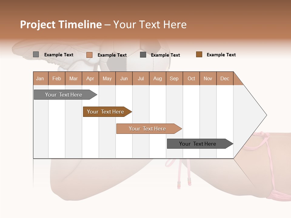 Butt Fit Soccer PowerPoint Template