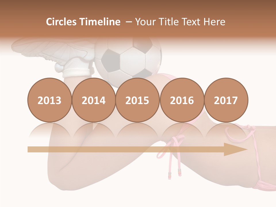 Butt Fit Soccer PowerPoint Template