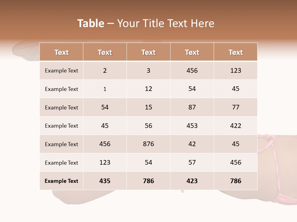 Butt Fit Soccer PowerPoint Template