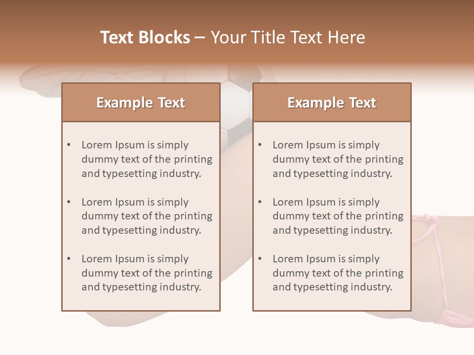 Butt Fit Soccer PowerPoint Template