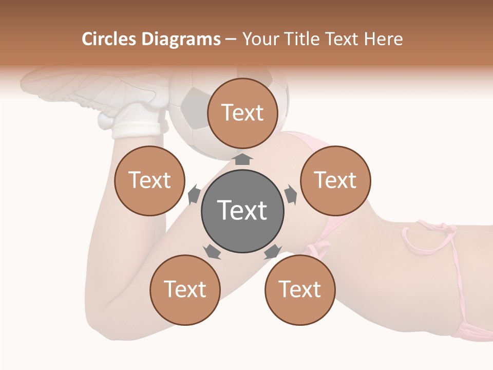 Butt Fit Soccer PowerPoint Template