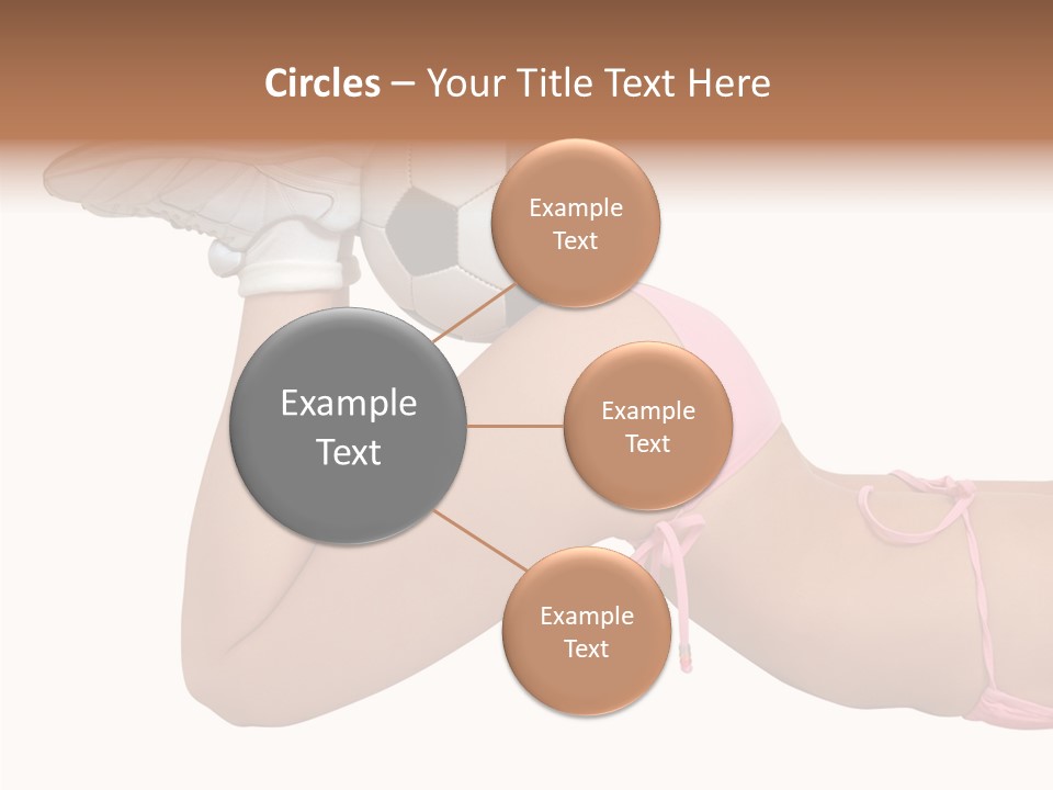Butt Fit Soccer PowerPoint Template