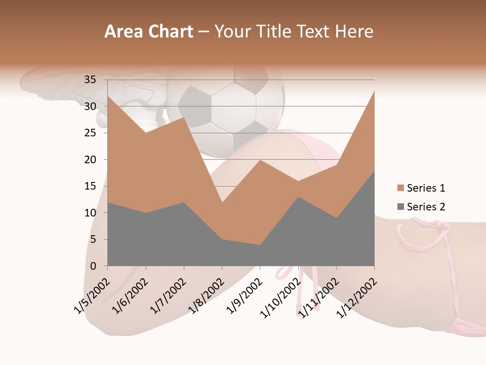 Butt Fit Soccer PowerPoint Template
